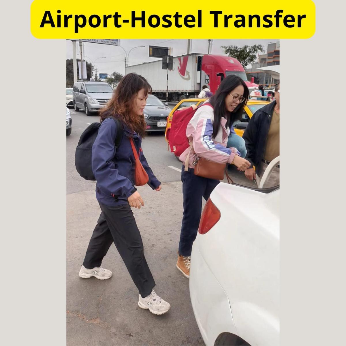 Right Across From The Airport - Free Shuttle - A Y J Familia Lejlighed Lima Eksteriør billede